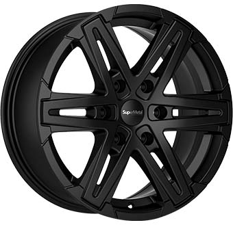 SUPERMETAL COMPASS DULL BLACK 8,5X18