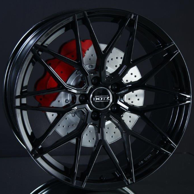 DOTZ SUZUKA BLACK 8X20 5/112 ET27 66,6 OUTLET ryhmss OUTLET @ Svenska Gummihuset AB (OA201125L80SUZBL666)