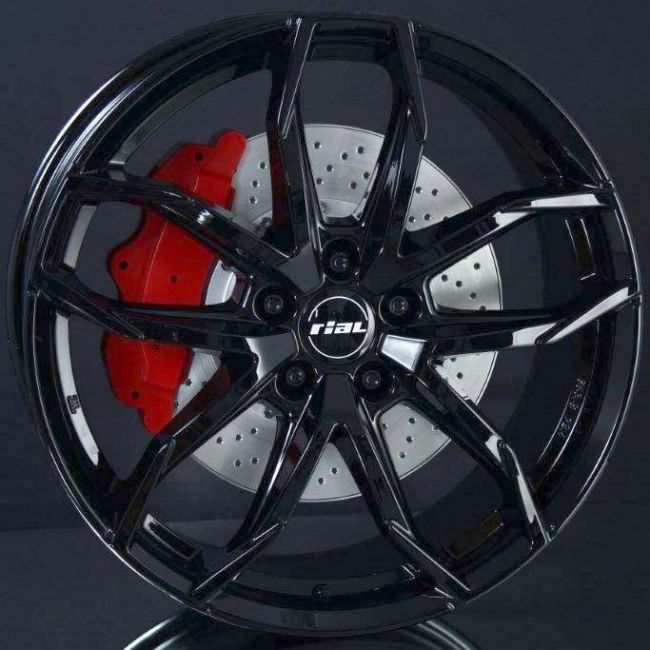 RIAL LUCCA DIAMOND BLACK 6,5X17 ryhmss VANTEET / ALUMIINIVANTEET @ Svenska Gummihuset AB (A171084M65RILDB651)