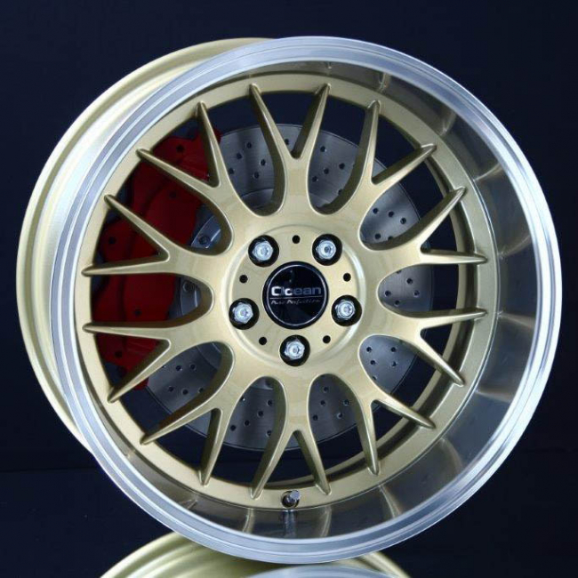 OCEAN SUPER DTM GOLD POLISH LIP 8,5X18 ryhmss VANTEET / ALUMIINIVANTEET @ Svenska Gummihuset AB (A181085L85DTMGPL651)