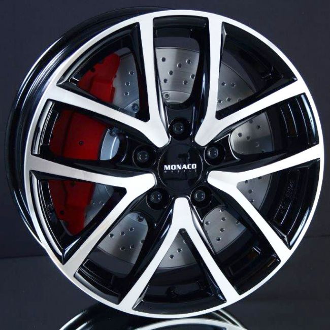 GH EDITION CL2 BLACK/POLISHED 6,5X16 ryhmss VANTEET / ALUMIINIVANTEET @ Svenska Gummihuset AB (A161004M65MONCL2BP633)