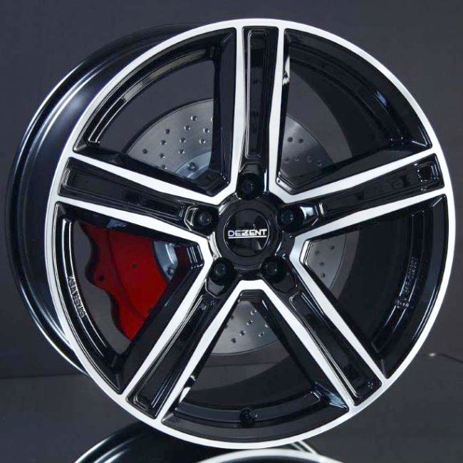 DEZENT KG DARK BLACK/POLISHED 7,5X17 | Alk. 183,00 €