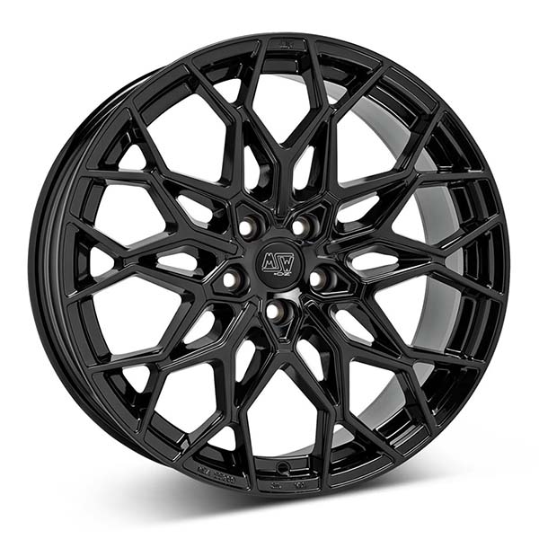 MSW 51 GLOSS BLACK 8,5X20 ryhmss VANTEET / ALUMIINIVANTEET @ Svenska Gummihuset AB (A201205M85MSW51GB633)