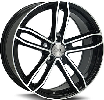 STAMFORD SSW S338 BLACK POLISHED 8X18 ryhmss VANTEET / ALUMIINIVANTEET @ Svenska Gummihuset AB (A181125H80STS338BP726)