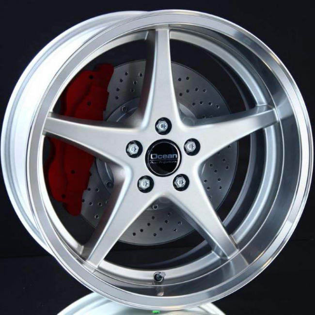 OCEAN MK18 SILVER DIAMOND 8,5X18 ryhmss VANTEET / ALUMIINIVANTEET @ Svenska Gummihuset AB (A181085L85MK18SI651)