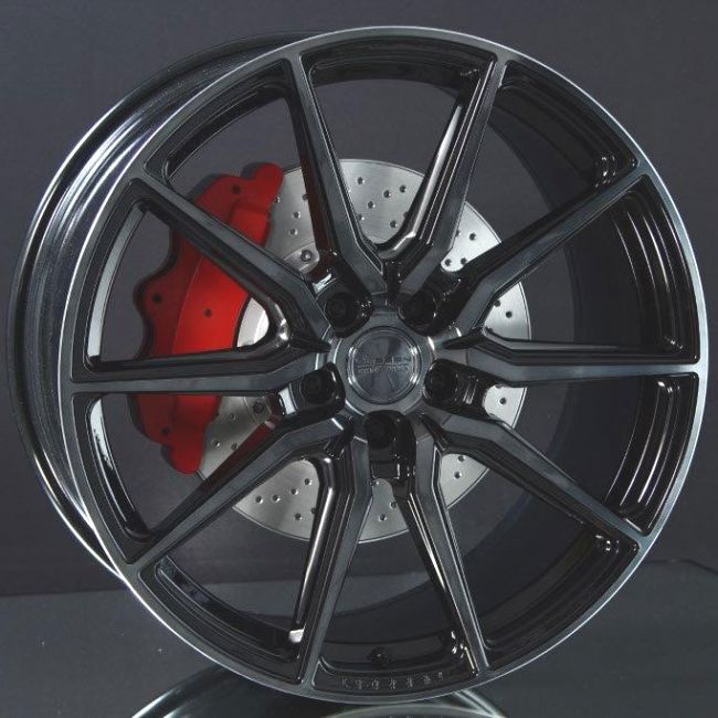 VOSSEN HF3 DOUBLE TINTED GLOSS BLACK 10,5X20 ryhmss VANTEET / ALUMIINIVANTEET @ Svenska Gummihuset AB (A201145H105VOHF3731)