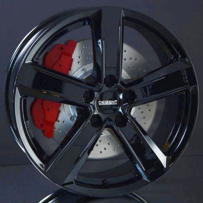 DEZENT TU BLACK 8X18 ryhmss VANTEET / ALUMIINIVANTEET @ Svenska Gummihuset AB (A181085H80DEZTUBLK634)