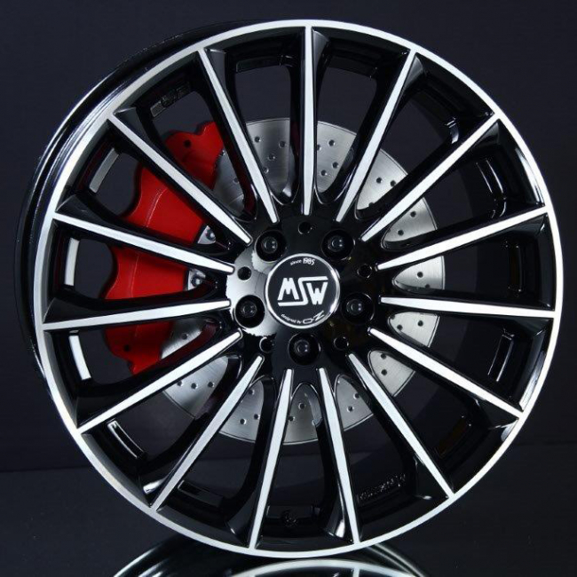 MSW 30 BLACK/POLISHED 7,5X17 ryhmss VANTEET / ALUMIINIVANTEET @ Svenska Gummihuset AB (A171125H75MSW30GBLKFP731)