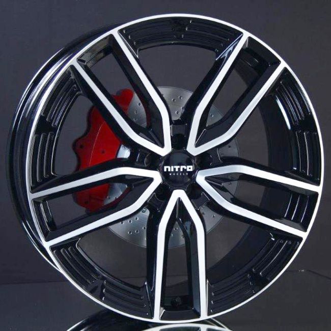 NITRO MOMENTUM FF G.BLK/POL 8,5X20 ryhmss VANTEET / ALUMIINIVANTEET @ Svenska Gummihuset AB (A201125H85NIMOGBP665)