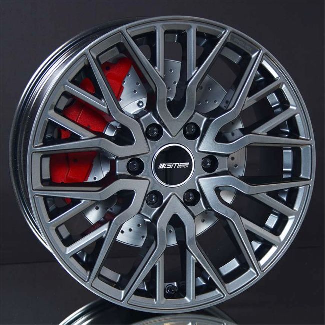 GMP BOOSTER GLOSSY ANTHRACITE 8X18 ryhm�ss� VANTEET / ALUMIINIVANTEET @ Svenska Gummihuset AB (A181306H80GMPBOOA841)