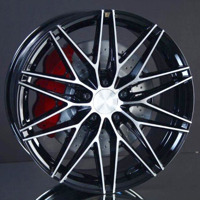 MONACO WHEELS FF4 BLACK POLISHED 8X18 | Alk. 236,00 €