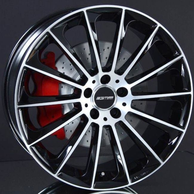 GMP STELLAR BLACK DIAMOND 8,5X19 ryhmss VANTEET / ALUMIINIVANTEET @ Svenska Gummihuset AB (A191125H85STELLBL666)