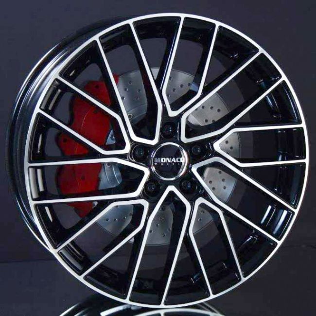 GH EDITION GP11 BLACK/POLISH 8X18 ryhmss VANTEET / ALUMIINIVANTEET @ Svenska Gummihuset AB (A181125H80MOGP11BP665)