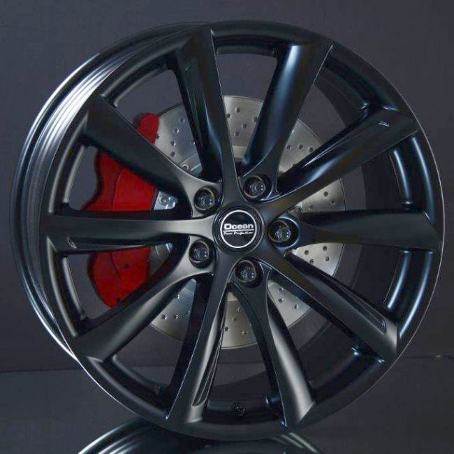 OCEAN EVERBLUE GP6 MATT BLACK 8,5X18 ryhmss VANTEET / ALUMIINIVANTEET @ Svenska Gummihuset AB (A181145M85OCEEVEBL641)