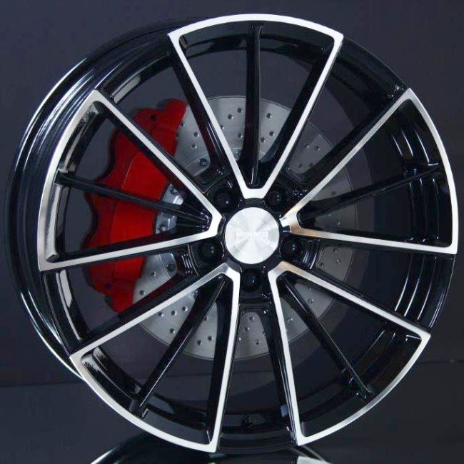 MONACO WHEELS FF1 BLACK POLISHED 9X19 | Alk. 263,00 €