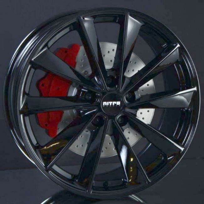 NITRO AERO FF GLOSS BLACK 8,5X18 ryhmss VANTEET / ALUMIINIVANTEET @ Svenska Gummihuset AB (A181145M85NIAERGB641)