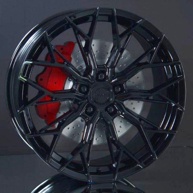 MONACO WHEELS FF3 GLOSS BLACK 8,5X19 ryhmss VANTEET / ALUMIINIVANTEET @ Svenska Gummihuset AB (A191145M85FF3GLBL671)