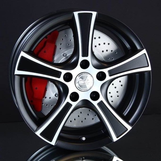 SPATH SP01 BLACK/POLISH 5,5X15 ryhm�ss� VANTEET / ALUMIINIVANTEET @ Svenska Gummihuset AB (A151125L55SPA6666)