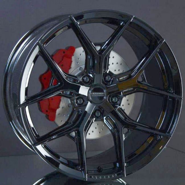 VOSSEN HF-5 GLOSS BLACK 10,5X22 ryhmss VANTEET / ALUMIINIVANTEET @ Svenska Gummihuset AB (A221305L105841VOHF5)