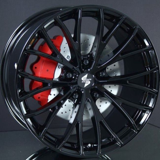ETABETA PIUMA SHINY BLACK 8,5X19 ryhmss VANTEET / ALUMIINIVANTEET @ Svenska Gummihuset AB (A191305H85ETAPIUSHBL716)