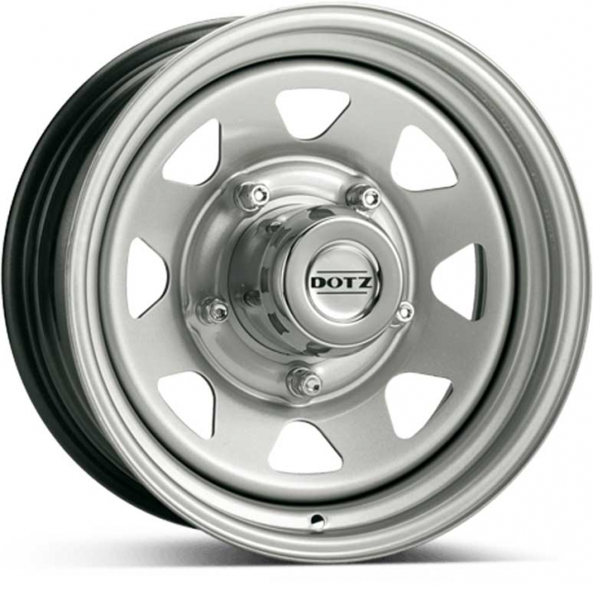 DOTZ 4X4 DAKAR SILVER 7X15 ryhmss VANTEET / PELTIVANTEET @ Svenska Gummihuset AB (PL151396L70DAKSIL110)