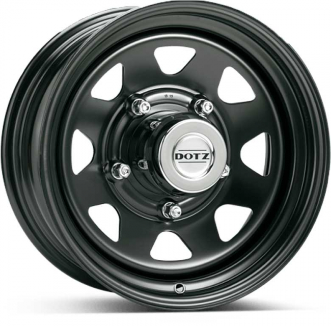 DOTZ 4X4 DAKAR BLACK 7X16 ryhmss VANTEET / PELTIVANTEET @ Svenska Gummihuset AB (PL161396M70DEDABL106)