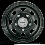 DOTZ 4X4 DAKAR BLACK 7X16 ryhmss VANTEET / PELTIVANTEET @ Svenska Gummihuset AB (PL161396L70DAKBL110)