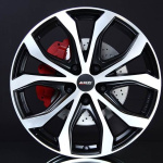 ALUTEC W10 BLACK POLISHED 9X20 ryhmss VANTEET / ALUMIINIVANTEET @ Svenska Gummihuset AB (A201205M90ALUW10X726)