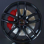 RONAL R46 GLOSS BLACK 7X17 ryhmss VANTEET / ALUMIINIVANTEET @ Svenska Gummihuset AB (A171105M70RONR4651)