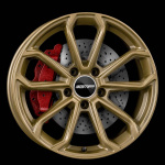 GMP Furiosa Gold 9X22 ryhm�ss� VANTEET / ALUMIINIVANTEET @ Svenska Gummihuset AB (A221305L9FURGO665)