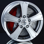 SPATH SP42H-6 CHROME SILVER 7,5X17 ryhm�ss� VANTEET / ALUMIINIVANTEET @ Svenska Gummihuset AB (A171306H75SP42SIL841)