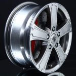 SPATH SP42H-6 CHROME SILVER 7,5X17 ryhm�ss� VANTEET / ALUMIINIVANTEET @ Svenska Gummihuset AB (A171306H75SP42SIL841)