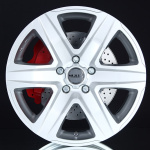 MAK STONE6 SILVER 8X18 ryhmss VANTEET / ALUMIINIVANTEET @ Svenska Gummihuset AB (A181146H80MAKSTOSIL661)