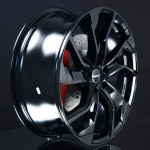 GMP REBEL GLOSSY BLACK 9X20 ryhmss VANTEET / ALUMIINIVANTEET @ Svenska Gummihuset AB (A201205M90REBGLBL651)