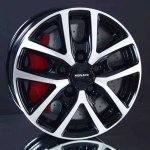 GH EDITION CL2T BLACK/POLISHED 6,5X16 ryhm�ss� VANTEET / ALUMIINIVANTEET @ Svenska Gummihuset AB (A161185H65MONCL2BP711)