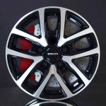 GH EDITION CL2T BLACK/POLISHED 6,5X16 ryhm�ss� VANTEET / ALUMIINIVANTEET @ Svenska Gummihuset AB (A161185H65MONCL2BP711)