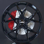 LND R11 BLACK 9,5X19 ryhmss VANTEET / ALUMIINIVANTEET @ Svenska Gummihuset AB (A191125M95LNDR11B666)