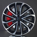 MSW 42 VAN GLOSS BLACK POLISH 6,5X17 ryhm�ss� VANTEET / ALUMIINIVANTEET @ Svenska Gummihuset AB (A171206H65MW42BLPOV746)