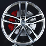 BBS SX PLATINUM SILVER/POLISH 8,5X19 ryhmss VANTEET / ALUMIINIVANTEET @ Svenska Gummihuset AB (A191145H85BBSXSI82)