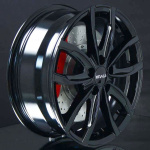 IMAGE VEGA GLOSS BLACK 7X17 ryhmss VANTEET / ALUMIINIVANTEET @ Svenska Gummihuset AB (A171085M70VEGBLK633)