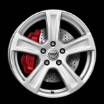 Mega Wheels Leo Silver 6,5X16 ryhm�ss� VANTEET / ALUMIINIVANTEET @ Svenska Gummihuset AB (A161125M65MEGWHLSI665)