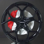 Monaco Wheels GP16 Gloss Black 8X19 ryhm�ss� VANTEET / ALUMIINIVANTEET @ Svenska Gummihuset AB (A191085H8MOGP16GB731)