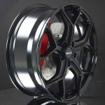 Monaco Wheels GP16 Gloss Black 8X19 ryhm�ss� VANTEET / ALUMIINIVANTEET @ Svenska Gummihuset AB (A191085H8MOGP16GB731)