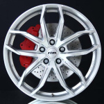 RIAL LUCCA POLAR SILVER 8X19 ryhmss VANTEET / ALUMIINIVANTEET @ Svenska Gummihuset AB (A191125M80RILPS701)