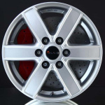 AVUS AC-V61 HYPER SILVER 6,5X16 ryhmss VANTEET / ALUMIINIVANTEET @ Svenska Gummihuset AB (A161206H65AVV61HS745)
