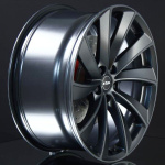 RIAL LUGANO STEEL GREY MATT 9,5X21 ryhmss VANTEET / ALUMIINIVANTEET @ Svenska Gummihuset AB (A211145M95RILUSG642)