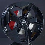 GMP EMOTION GLOSSY BLACK 7,5X20 ryhmss VANTEET / ALUMIINIVANTEET @ Svenska Gummihuset AB (A201125H75GMPEMOGB571)