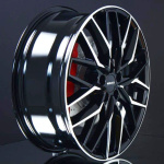 GH EDITION GPX BLACK/POLISHED 9,5X21 ryhmss VANTEET / ALUMIINIVANTEET @ Svenska Gummihuset AB (A211205M95MOGPXBP641)