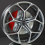 GMP ULTRIVITY MATT ANTHRACITE DIAMOND 7,5X18 ryhm�ss� VANTEET / ALUMIINIVANTEET @ Svenska Gummihuset AB (A181005H75GMPULAD571)