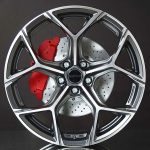 GMP ULTRIVITY MATT ANTHRACITE DIAMOND 7,5X18 ryhm�ss� VANTEET / ALUMIINIVANTEET @ Svenska Gummihuset AB (A181005H75GMPULAD571)